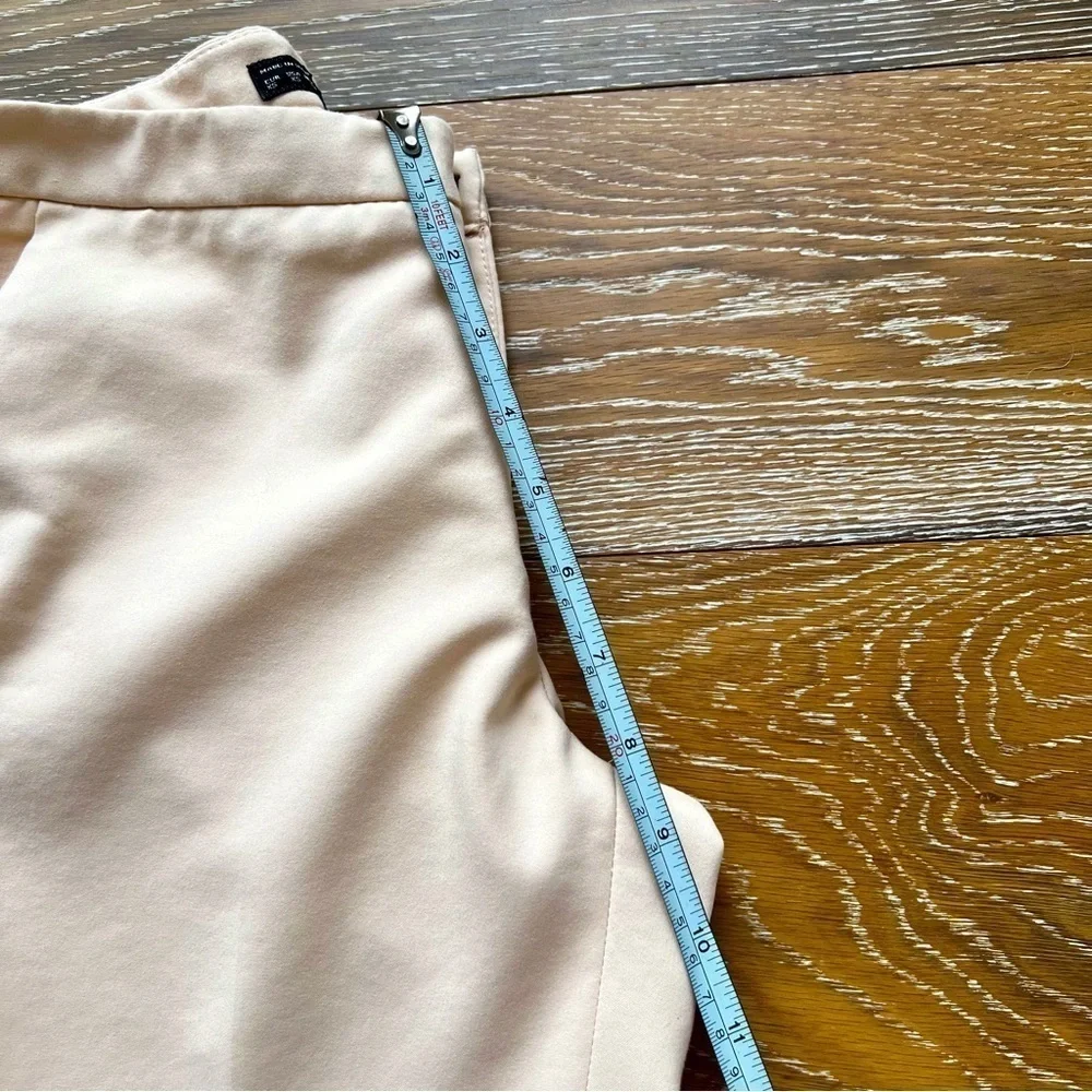 Zara Basic Apricot Cropped Ankle Pants sz.XS